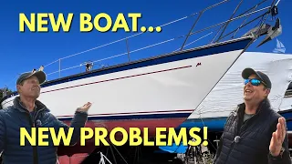 Our ‘New’ Sailboat Is Already Fighting Back | Morgan 384