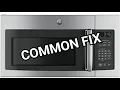 GE Microwave Typical Problem Repair when it Doesn t Work