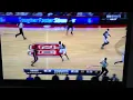 Lebron with the monster dunk