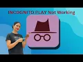 INCOGNITO PLAY Not Working I FIX Incognito Play Now NO VPN Required