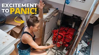 Can we install this new engine alone no mechanic?! (Start up and mistake!)