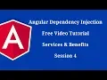 Angular Dependency Injection Free Tutorial Services Benefits Session 4