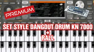 set style dangdut drum kn 7000 premium