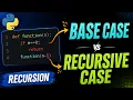 02 Recursion Explained Base Case vs Recursive Case Python Tutorial