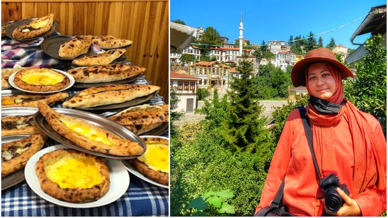 Trabzon Pide , Family Dinner, Copper Pans Shop & More   Trabzon EPS. #3