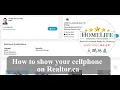 002 12 How to show your cellphone on Realtor ca-34