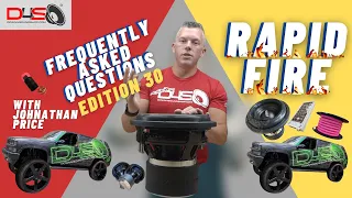 THE BEST PAIRING OF SUBWOOFERS FOR THE DOWN4SOUND JP33 AMPLIFIER FAQ RAPID FIRE EDITION 30