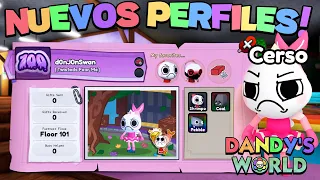 🌺 * ACTUALIZACION * NUEVOS PERFILES y ¿HAY SORPRESA?😱 Cerso Roblox Dandy's World