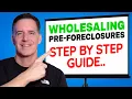 How to Find Wholesale Pre-Foreclosures Step by Step