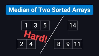 Median of Two Sorted Arrays - LeetCode 4