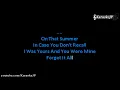 Found Out About You (Karaoke) - Gin Blossoms