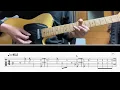 [TAB譜] If It Makes You Happy(Sheryl Crow) Guitar solo [ギター]