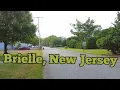 Walking in Brielle New Jersey USA Part of northeastern Brielle NJ