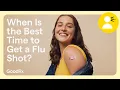 When Is the Best Time to Get a Flu Shot GoodRx