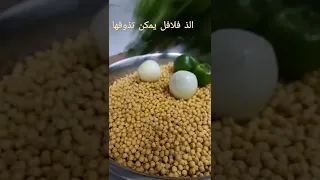 وصفة الفلافل الأصلي ة بمذاق لا يقاوم صحي ة وسهلة في المنزل الفلافل الطعمية الطعميه فلافل 