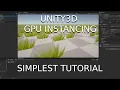 Grass GPU Instancing Tutorial in Unity 3D with drawMeshInstancedIndirect