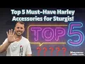 The Top 5 Must-Have Accessory Upgrades your Harley Davidson Needs for the Legendary Sturgis Rally