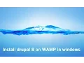 Install drupal 8 on localhost WAMP in windows