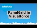 Tutorial 12 PanelGrid Tags in Visualforce