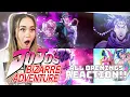 Download Lagu FIRST TIME REACTING to ALL of JOJO's BIZARRE ADVENTURE Openings (1-11)