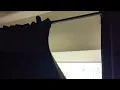 Joydeco Black 100 Blackout Curtains 84 Inch 2 Panels Perfect blackout for my tv room