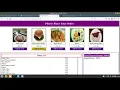 Shopping Cart Using Pure JavaScript