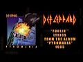 Def Leppard - Foolin' (Lyrics) Official Remaster