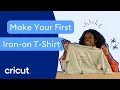 Cricut Iron-On for Beginners Easy Heat Transfer Vinyl T-Shirt Tutorial