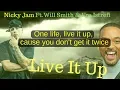 Download Lagu Nicky Jam - Live It Up ft Will Smith \u0026 Era Istrefi (Lyrics)