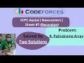 R Palindrome Array - Explanation Hint idea Tree Code Tracking for code