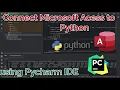 Python Programming - Connect Microst Access to Python