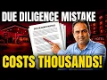 The Due Diligence Mistake That Costs E-2 Buyers Thousands