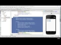 4 Android Applications Layouts Table Absolute Layouts in Arabic