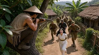 小夥設下埋伏等候追擊的日軍，瞅準時機一槍爆頭全殲敵軍！⚔️ 抗日 MMA _ Kung Fu #action  #女特工電影 #槍戰 #動作 #抗日電影
