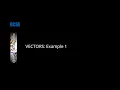 9 VECTORS Example 1
