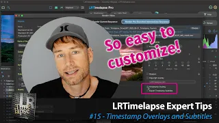 LRTimelapse Timestamp Overlays And Subtitles Expert Tips 15 