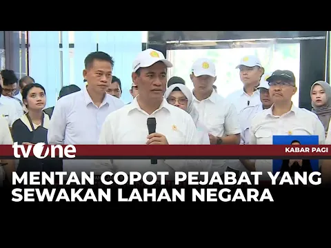 Mentan Amran Copot Pejabat Kementan yang Sewakan Lahan Negara