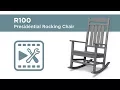 POLYWOOD R100 Presidential Rocking Chair Assembly