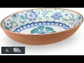 Abode Homewares Rio Turquoise 13 1 Melamine Serving Bowl Durable Indoor Outdoor
