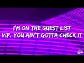 cassö & SACHA - Guestlist (Lyrics)