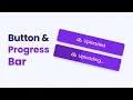 Button with Progress Bar in HTML CSS and JavaScript