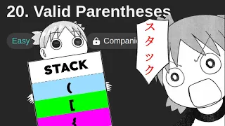 Leetcode 20 Valid Parentheses but I am losing my mind