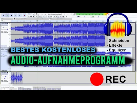 Download MP3 Bestes KOSTENLOSES Audio Aufnahmeprogramm | Audacity Tutorial