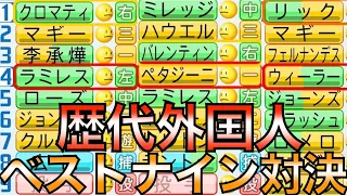 13球団の歴代外国人だけでチームを組んだらどこが強いのか 日本シリーズやってみた EBASEBALLパワフルプロ野球2020 