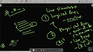 Lexical analysis in python