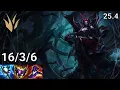 Elise Jungle vs Pantheon - EUW Master Patch 25 4