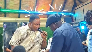 emotional moment segun nabi reunites with his childhood friend live on stage nightlife youtube yt