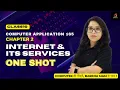 CBSE Computer Application 165 Internet its Services One Shot Barkha mamClass10 Ch 2