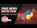 Fake News Detection Using Naive Bayes Streamlit Python Project