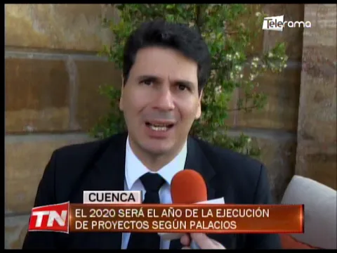El 2020 será el año de la ejecución de proyectos según Palacios